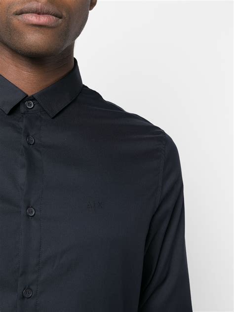 camisas armani exchange manga larga